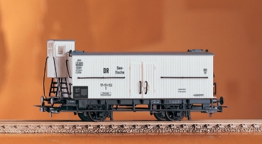 H0 Piko D DRG Bierwagen mit Bremserhaus, 2A, Ep.II, " Schneidmantel ", etc.......................................................................