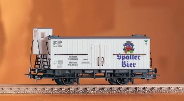 H0 Piko D DRG Bierwagen mit Bremserhaus, 2A, Ep.II, " Spalter Bier ", etc.......................................................................