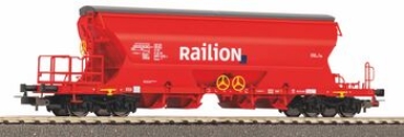 H0 NL NS Mittelselbstentladewagen Tanoos, " Railion- NL ",rot, 4A, Ep.VI, etc....................................................................