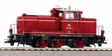 H0 D DB Diesellokomotive BR 260, 3A, Ep.IV, rot, Sound, etc....................................................................