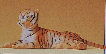 G Figur Tiger liegend