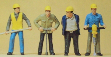 1 32 Figur Gleisbauarbeiter