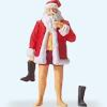 H0 Figur Weihnachtsmann mit Gabensack etc.........................................................................................................................................................................