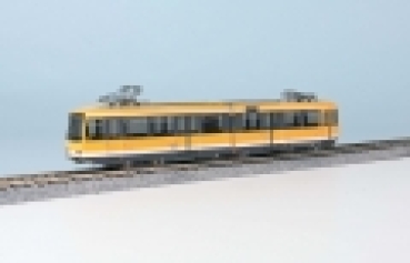 N D Düwag Straßenbahn, 6A, Ep.V, grau gelb, Mühlheim/ Ruhr