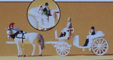 N Figur Hochzeitskutsche