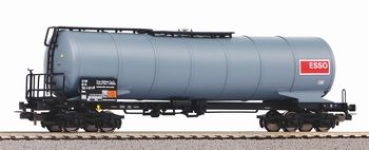 H0 PRI Knickkesselwagen " ESSO ", mit Bremserbühne, grau, 4A, Ep.V, etc...............................................