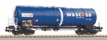 H0 PRI Knickkesselwagen, Zans, ChemOil,  " Wascosa ", mit Bremserbühne, blau, 4A, Ep.VI, etc..............................................