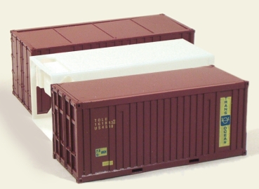 H0 mili USA US Zubehör Container Set 3x 20", etc............................................................................................................