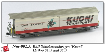 nm Ch RhB Schiebewandwagen 5133 4A Ep.  Kuoni