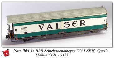 nm Ch RhB Schiebewandwagen 5121 4A Ep.  Vaiser