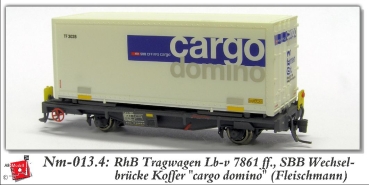 nm Ch RhB Tragwagen 7861 2A Ep.    SBB cargo Domino