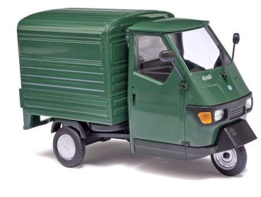 0 LKW Dreirad Piaggio Ape 50, Kofferaufbau, grün, etc...........................................................................