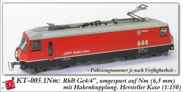 n 1 150 Ch Pri Elektrolokomotive 644  GE 4/ 4 Nm 6,5mm Kato Kupp