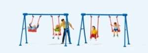 H0 Figur Spielende Kinder