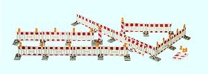 H0 Ausschmückung BS Arbeitsstellenzaun etc..................................................................................................................