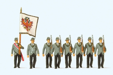 H0 Figur Schützen beim Festzug etc............................................................................................