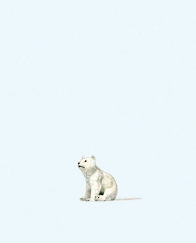 H0 Figur Junger Eisbär