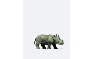 H0 Figur Junges indisches Panzernashorn etc.......................................................................................................................................................................