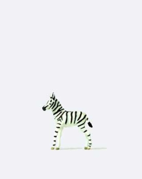 H0 Figur Junges Zebra