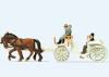 H0 Ausschmückung offen Hochzeitskutsche etc.......................................................................................................................................................................