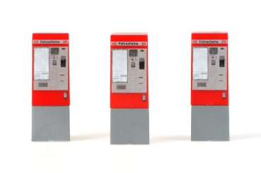 H0 Ausschmückung D DB Fahrkartenautomat  3x