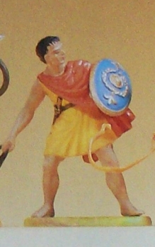 1: 25 Figur Römer Stein schleudernd etc.....................................................................................................................................................................................