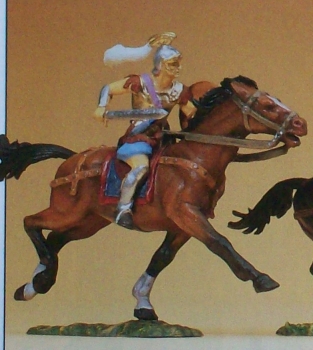 1: 25 Figur Römischer Magister reitend, mit Schwert etc...................................................................................................................................................................