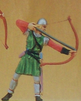 1: 25 Figur Bogenschütze Pfeil nach unten schießend etc........................................................................................................................................................