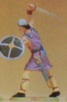 1: 25 Figur Normanne mit Schwert