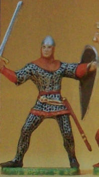 1: 25 Figur Normanne mit Schwert etc.............................................................................................................................................................................................