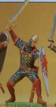 1: 25 Figur Normanne mit Schwert etc.............................................................................................................................................................................................