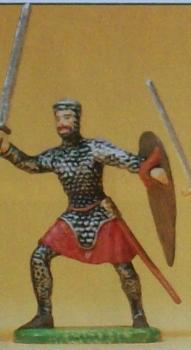 1: 25 Figur Normanne mit Schwert etc.............................................................................................................................................................................................