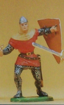 1: 25 Figur Normanne angreifend mit Schwert etc..............................................................................................................................................................................