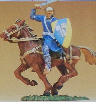 1: 25 Figur Normanne reitend mit Schwert etc..........................................................................................................................................................................