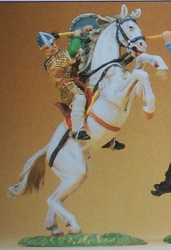 1: 25 Figur Normanne reitend mit Streitkolben etc.....................................................................................................................................................................