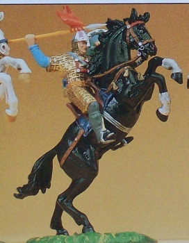 1: 25 Figur Normanne reitend mit Speer etc.............................................................................................................................................................................