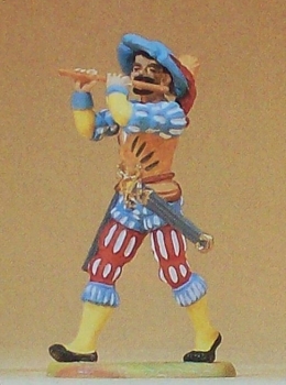 1: 25 Figur Landsknecht Pfeifer im Marsch etc.........................................................................................................................................................................