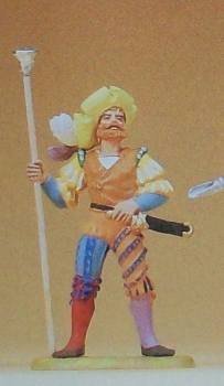 1: 25 Figur Rottmeister mit Ladestange etc............................................................................................................................................................................
