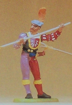 1: 25 Figur Stückknecht mit Rohrwischer