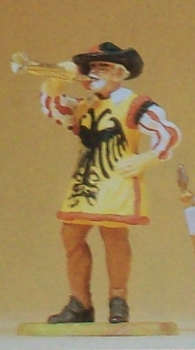 1: 25 Figur Fanfarenbläser