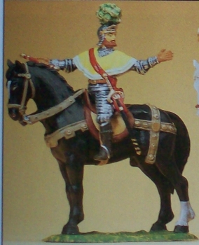 1: 25 Figur Georg von Frunsberg zu Pferd etc...............................................................................................................................................................................
