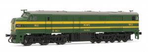H0 E RENFE Diesellokomotive R 318, 6A, Ep.IV,  dig.,  grün