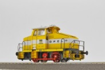 H0 D PRI Diesellokomotive DH 360 B, Stange, Ep.IV- VI, gelb, Opel