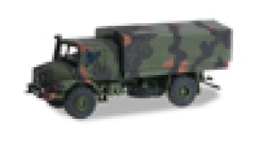 H0 EU LKW MB Zetros gepanzert dekoriert