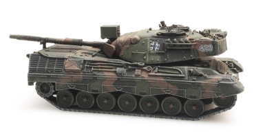H0 mili D BRD BW Panzer Leopard 1A1- A2 Fleckentarnung für Eisenbahntransport, etc..................................