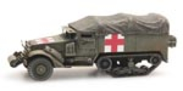 H0 mili US Halftrack M3A1 Ambulance, etc..................................