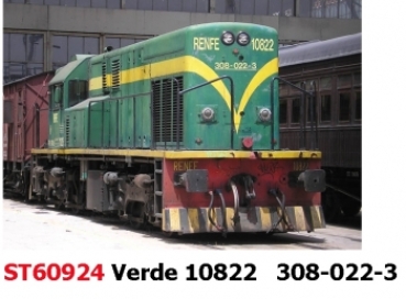 N Diesellokomotive 308 Verde 10822