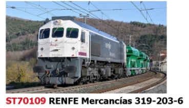 N RENFE Diesellokomotive 319 Mercancias