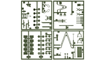 H0 mili Zubehör- Set Wartung