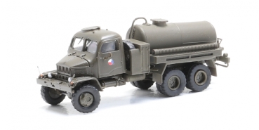 TT mili CZ LKW BS Praga V3S, 3A, Ep.IV, FEK grünlich, Tankfahrzeug Tarnfarbe, etc.....................................